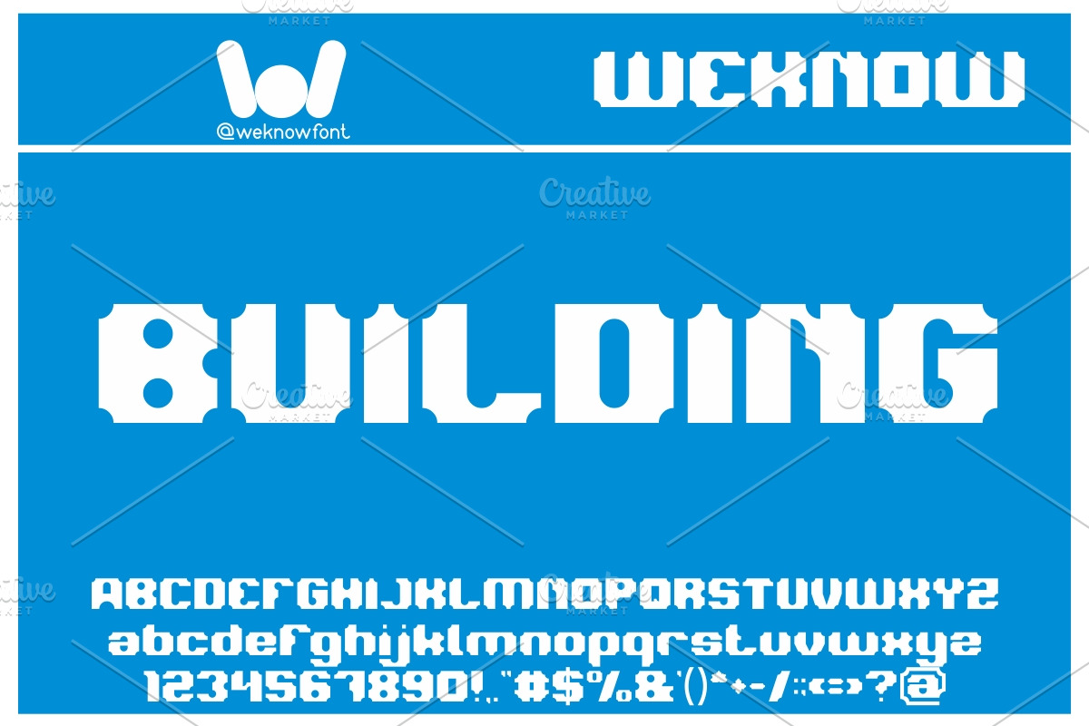 Logotype font, a Font by weknow (Photo 5 of 5)