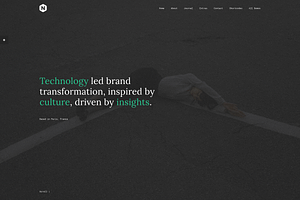 Next - Bootstrap Portfolio Template