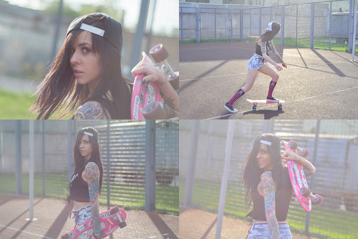 Skater Girl Bundle (15 Photo), a Sports & Recreation Photo by Dominik Day (Photo 4 of 5)