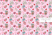 Valentine Doodles Seamless Patterns, a Pattern Graphic by KaramfilaS (Thumbnail 11 of 19)