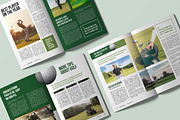 Golfys Sport Magazine Template, a Magazine Template by UICreative (Thumbnail 2 of 5)