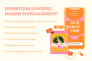 Vibrant Instagram Posts Templates, a Social Media Template by Hell Yeah Designs (Thumbnail 4 of 8)