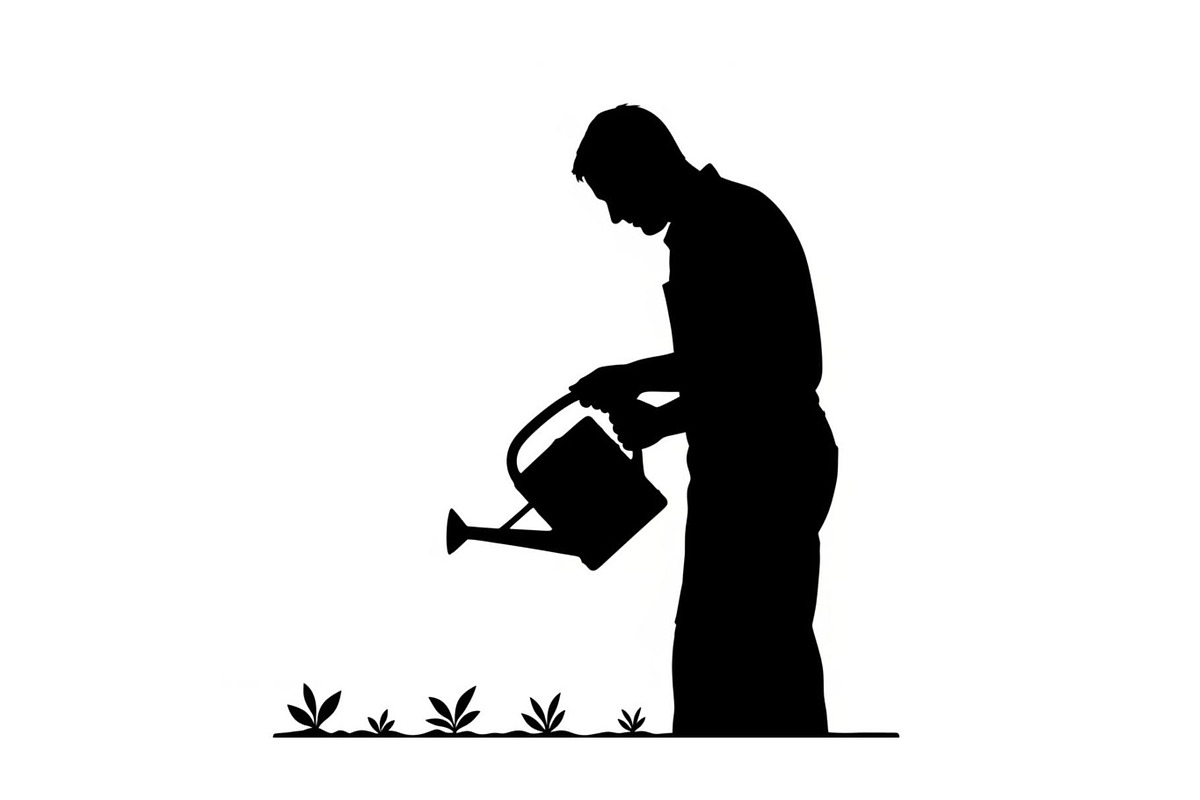 50 Garden Watering Can Silhouette bu, an Illustration by Designer_Momina (Photo 9 of 51)
