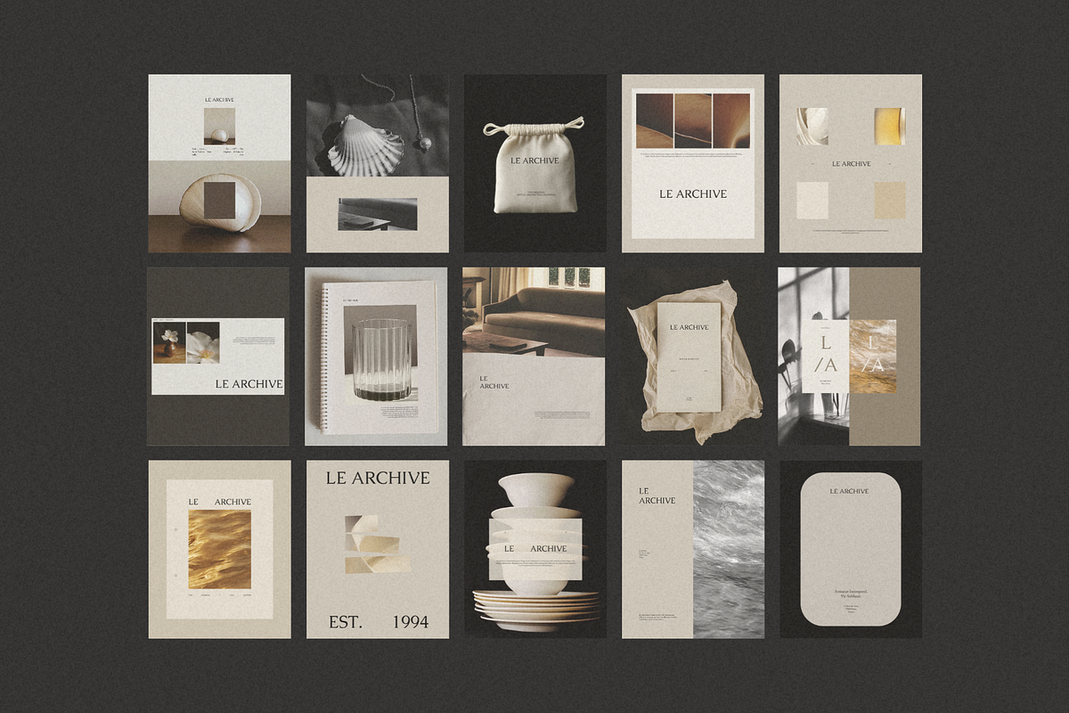 LE ARCHIVE | Social Media Collection, a Social Media Template by Duet Atelier (Photo 7 of 7)
