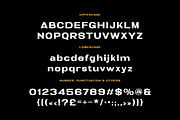 Jaguar Alison Stretch Sans, a Sans Serif Font by Cruzine (Thumbnail 4 of 8)