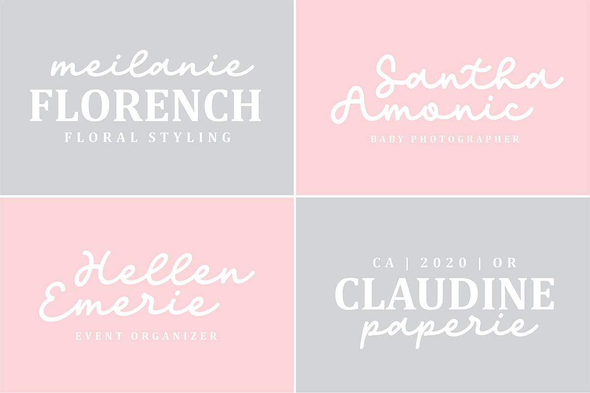 Kind Heart / Monoline Font preview 8