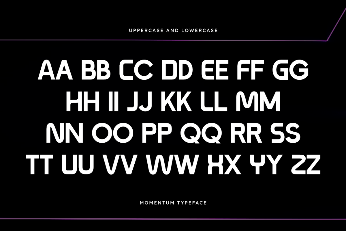 Momentum | Modern Rounded Sans, a Sans Serif Font by Masyafi Studio (Photo 2 of 8)