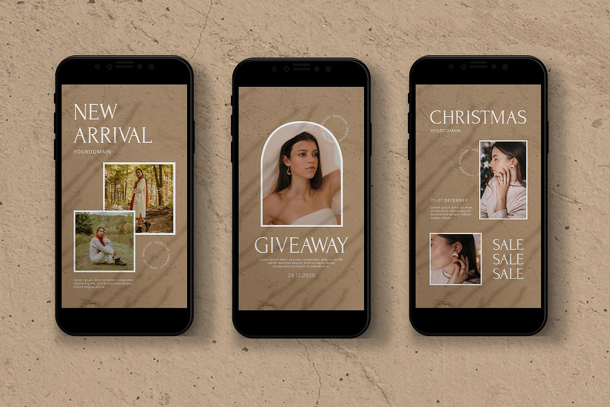 Moonbean - Instagram Templates, a Social Media Template by Rakyu (Photo 3 of 8)