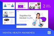 Mental Health Awareness Keynote, a Presentation Template by Antstheme (Thumbnail 1 of 4)