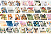 180 Kids Nursery Wall Art Posters, a Poster Template by Design By Hira (Thumbnail 13 of 19)