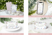 Baby in Bloom Shower Mega Bundle, an Invitation Template by Digital_Mind (Thumbnail 2 of 9)