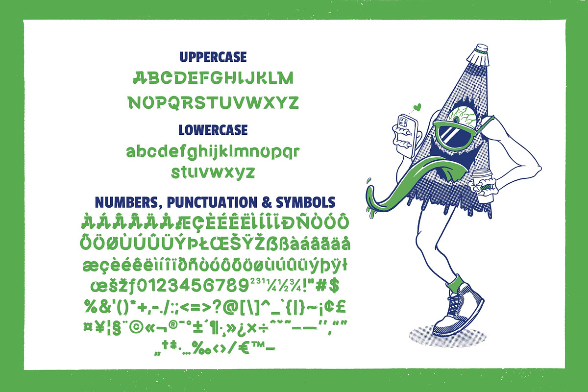 Yokai Haunts Font, a Font by Kreasi Malam (Photo 2 of 4)