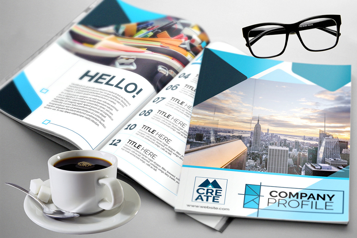 Company Profile, a Magazine Template by Red Cactus Creative (Photo 2 of 10)