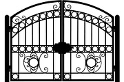 Modern Metal Gate, an Object Graphic by Creativeshirt (Thumbnail 6 of 19)