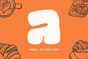 Mocha Mochi - Fat Fancy Display Font, a Font by Afkari Studio (Thumbnail 7 of 12)