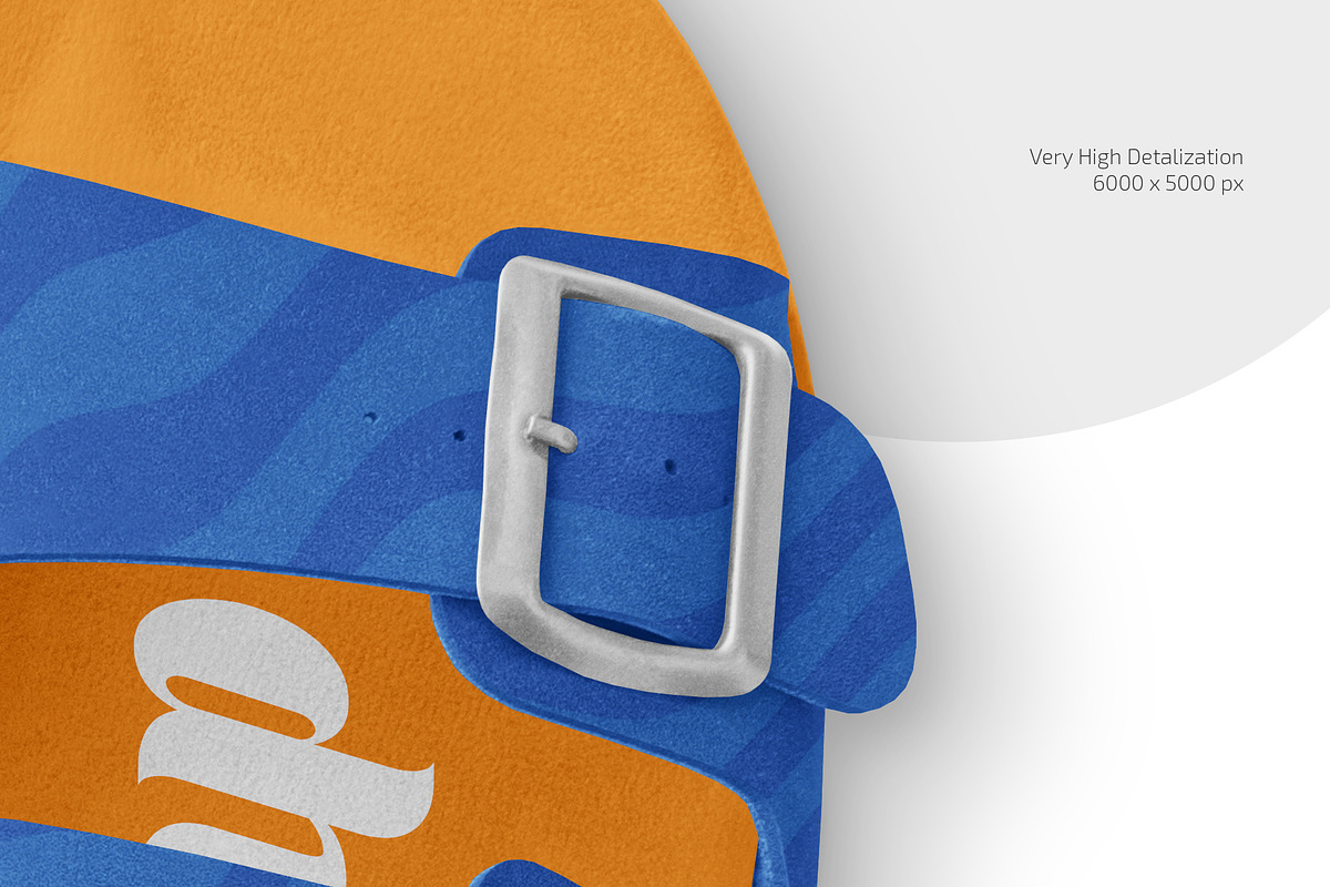 Slide Sandals Mockup Set, a Bottom Mockup by Country4k (Photo 3 of 4)