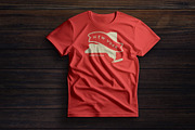 T-Shirt PSD Mockup Bundle, a Shirt Mockup by SUH-NY (Thumbnail 7 of 9)