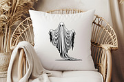 Halloween Ghost PNG, an Illustration by Libby Wishes (Thumbnail 6 of 6)