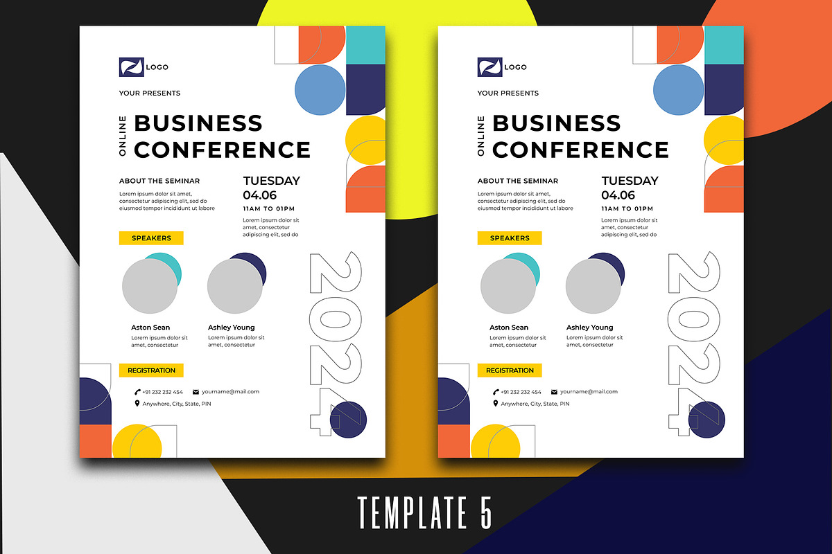 Top Business Flyer Pack of 5, a Flyer Template by kamalrawat_gd (Photo 5 of 7)