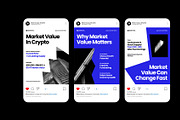 Market Value Instagram Post, a Social Media Template by Neermana (Thumbnail 4 of 4)