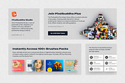 Inktober Photoshop Brushes, a Brush Add-On by pixelbuddha.net (Thumbnail 5 of 6)