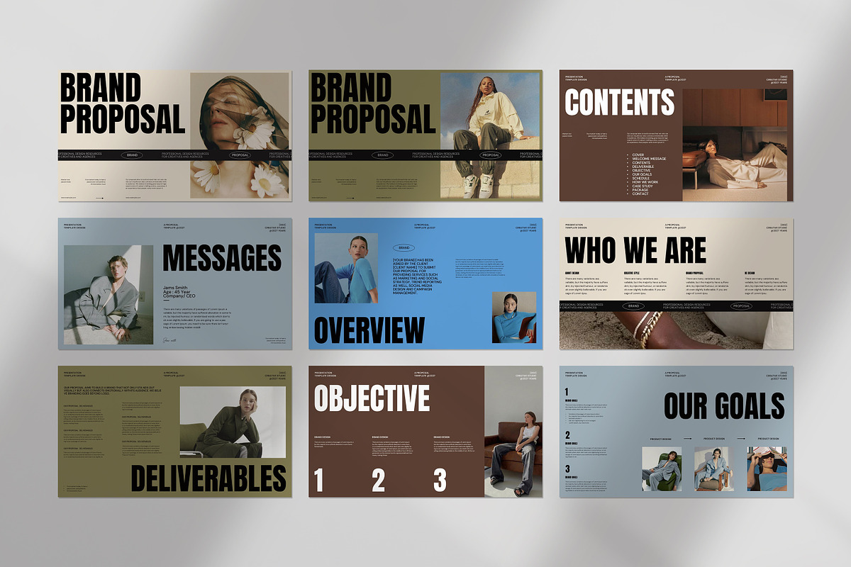 Brand Proposal Presentation Template preview 7