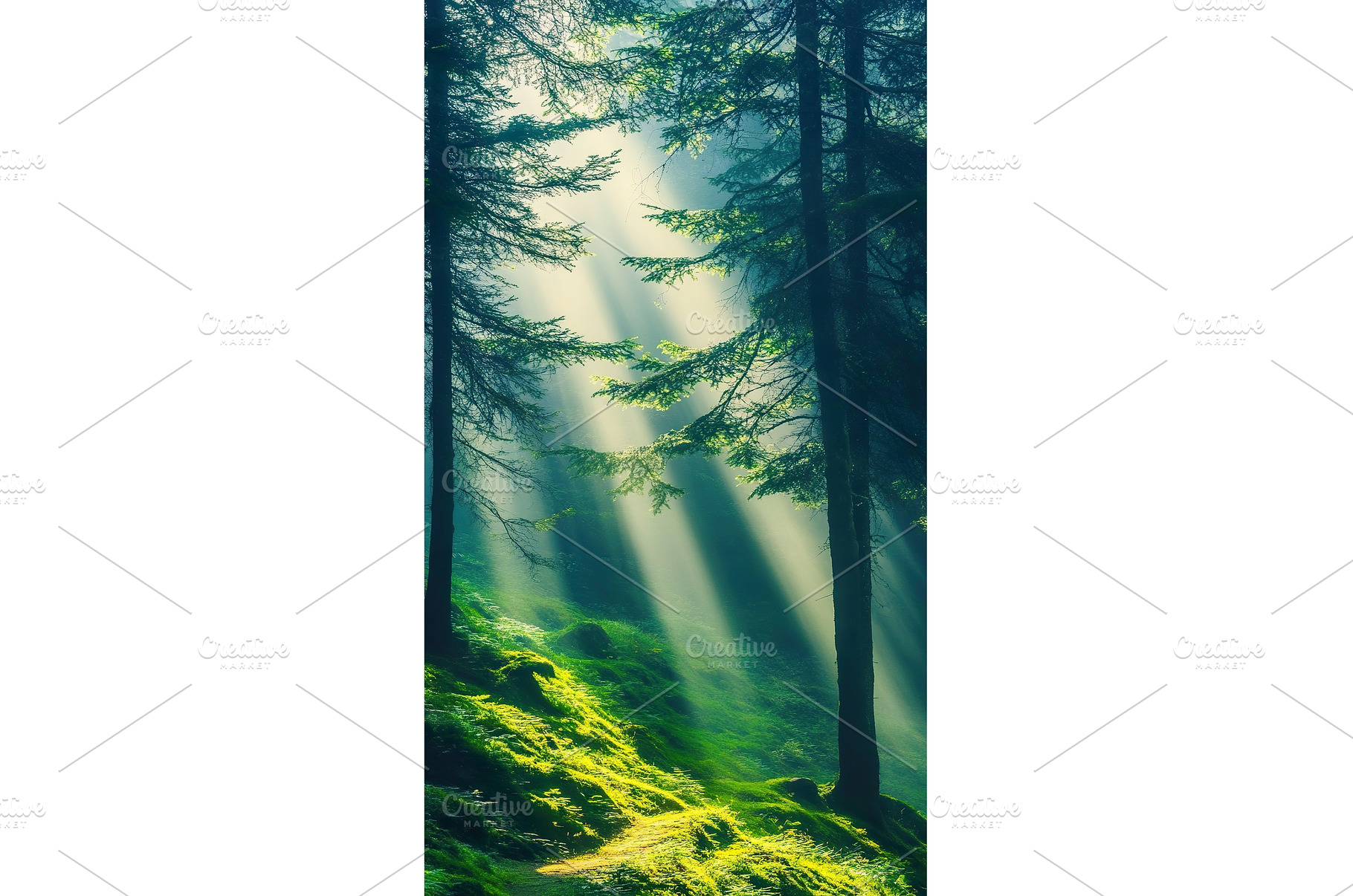 Sunlight filtering through lush, a Beauty & Fashion Photo by Lermont51