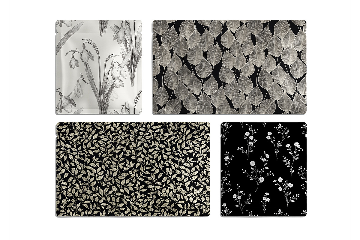 6 Seamless Pattern: Delicate Cream, a Pattern Graphic by StudioCitra (Photo 2 of 10)