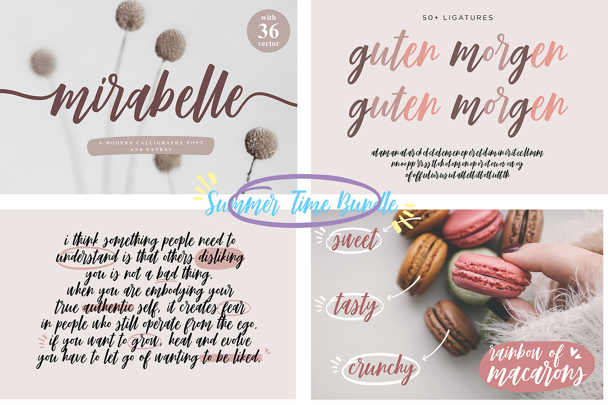 Summer Time Bundle - Script Bundle, a Script Font by Typehand Studio (Photo 8 of 9)