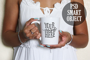 CHERRY NOIR Spring Chic Mug Mockup