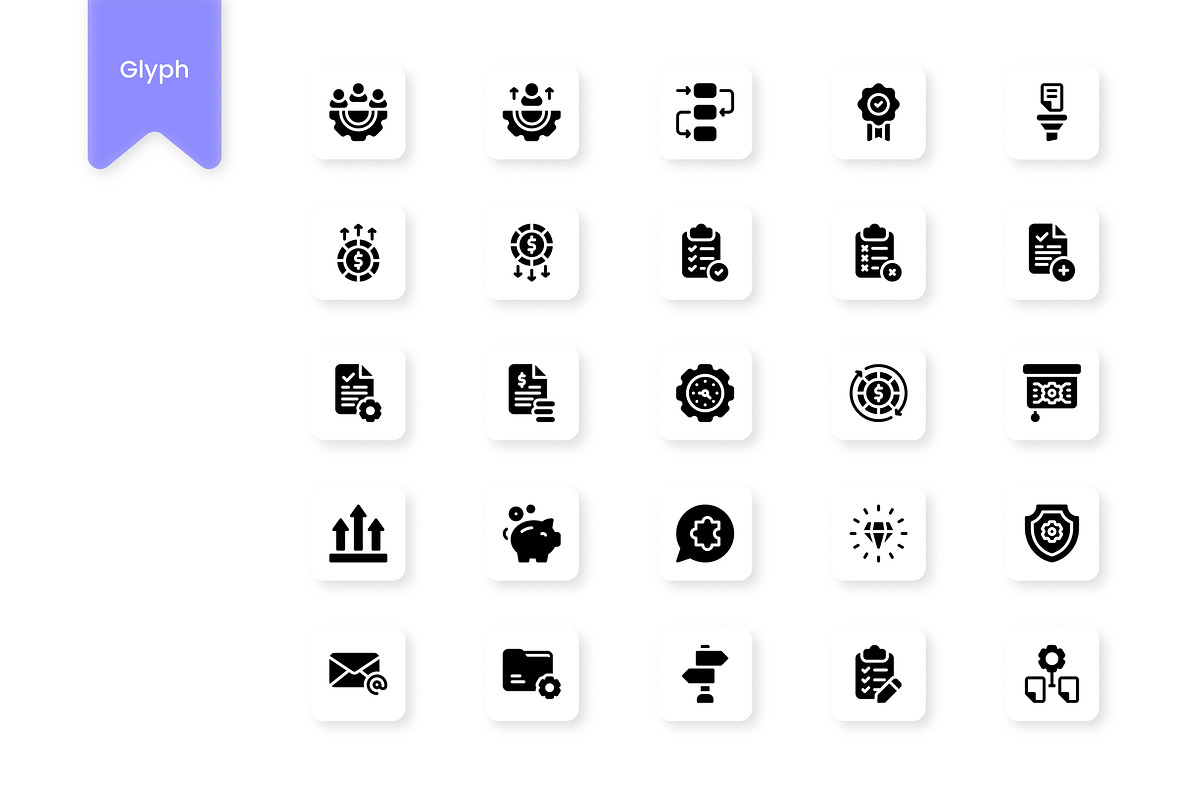 Task and Project Management Icons, a Duotone Icon by HacaStudio (Photo 3 of 3)
