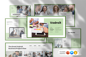 Vodroit Business Presentation, a Presentation Template by Analogous Temp