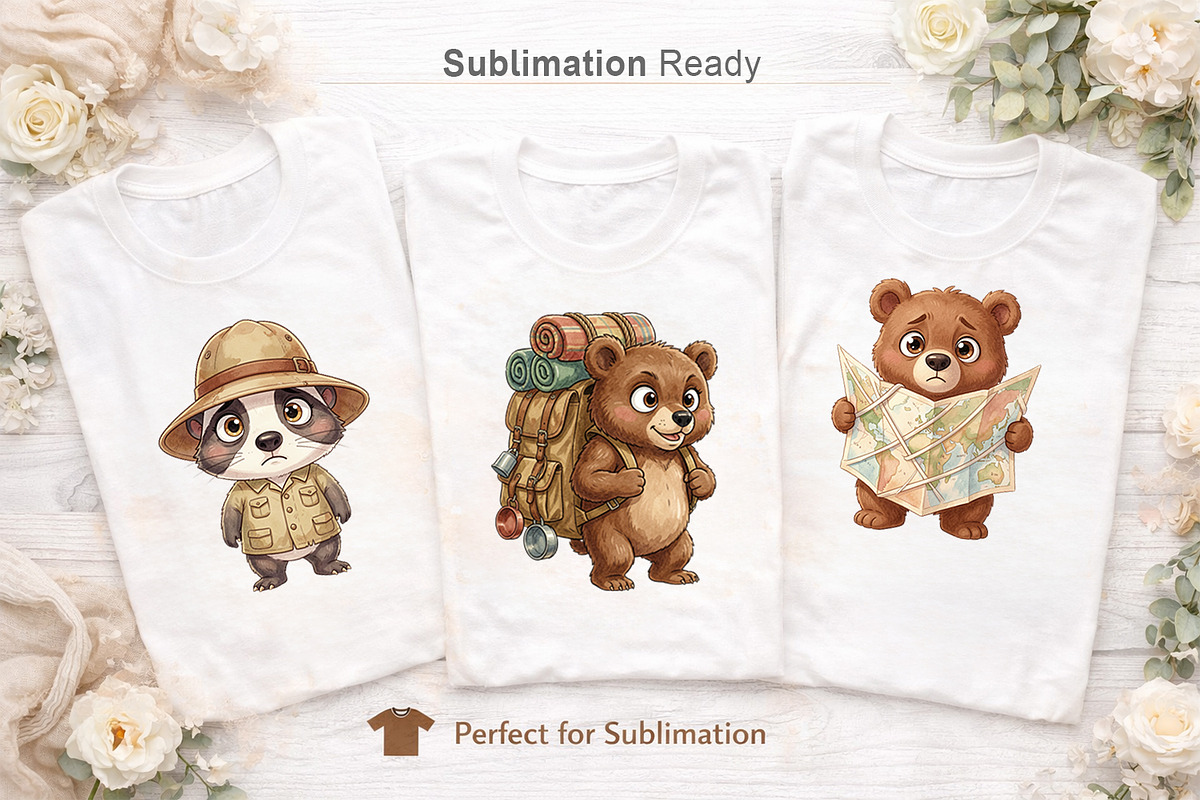 Sarcastic Camper Sublimation, a Decorative Illustration by Artnoy (Photo 5 of 18)