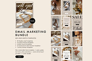 Modern Jewelry Email Template Bundle, an Email Template by KikiBunnyCreative (Thumbnail 2 of 13)