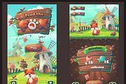 Feed the Fox GUI, an Illustration by Nearbirds (Thumbnail 2 of 5)