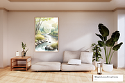 River Watercolor Landscape Print Art, a Poster Template by MagicLove Creations (Thumbnail 4 of 8)