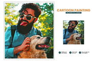 Cartoon Painting Effect, an Action Add-On by U_Design (Thumbnail 7 of 8)