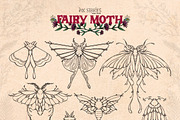 Fairy Moth, an Animal Illustration by Ink Stories (Thumbnail 4 of 27)