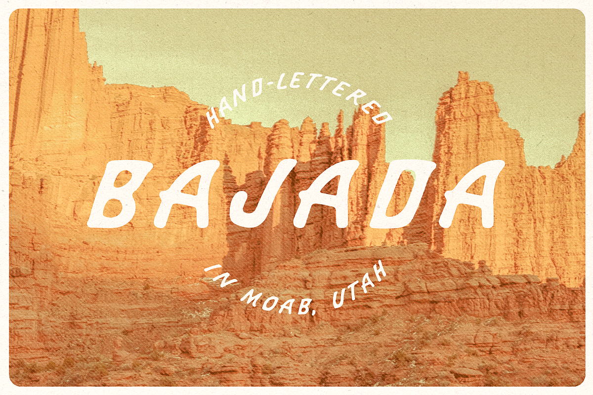 BAJADA by Abby Leighton, a Font by Abby Leighton Studio (Photo 1 of 4)
