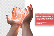 Hands Digital Collage Pack, an Object Graphic by Collage Supply Co (Thumbnail 2 of 3)