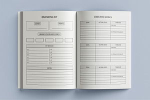 Craft Business Planner Templates