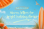 Surely Holiday - Casual Font, a Handwritten Font by decographstud (Thumbnail 6 of 8)