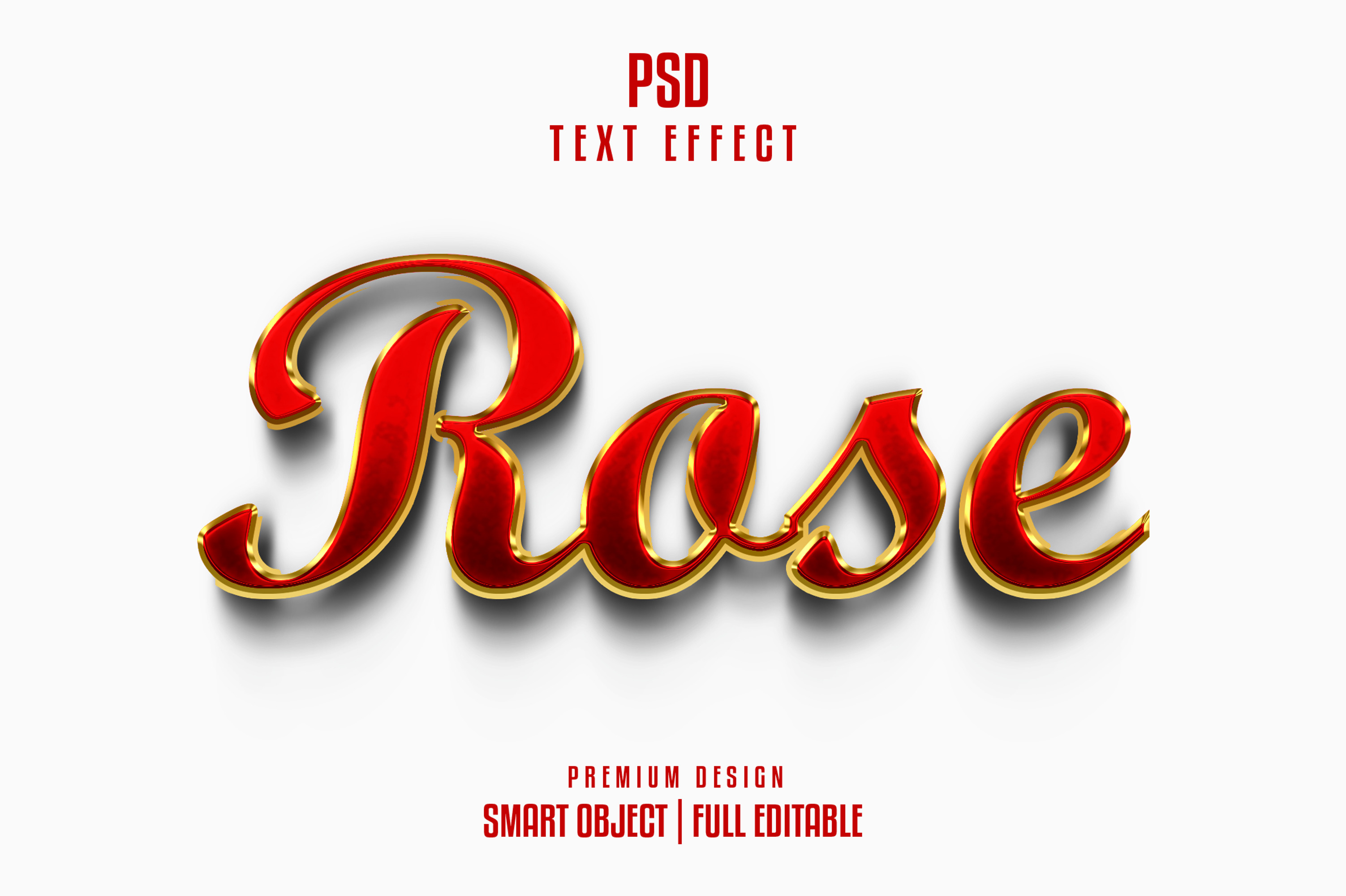 Rose Text Effect, a Layer Style Add-On by himelgfx