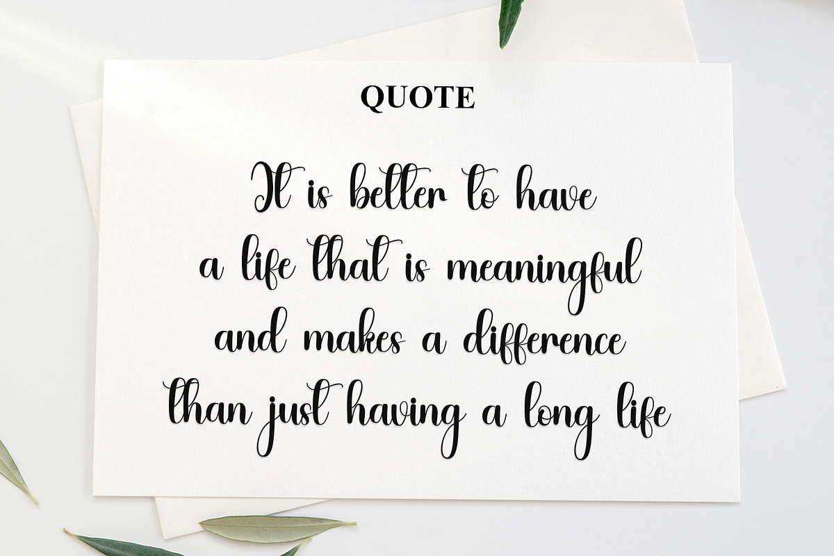 Yesterday, a Handwritten Font by FreshTypeINK (Photo 5 of 8)