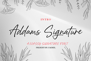 Addam Signature