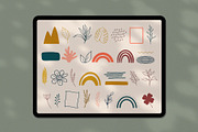 Abstract boho stamps Procreate, a Brush Add-On by Julia Right Studio (Thumbnail 4 of 6)