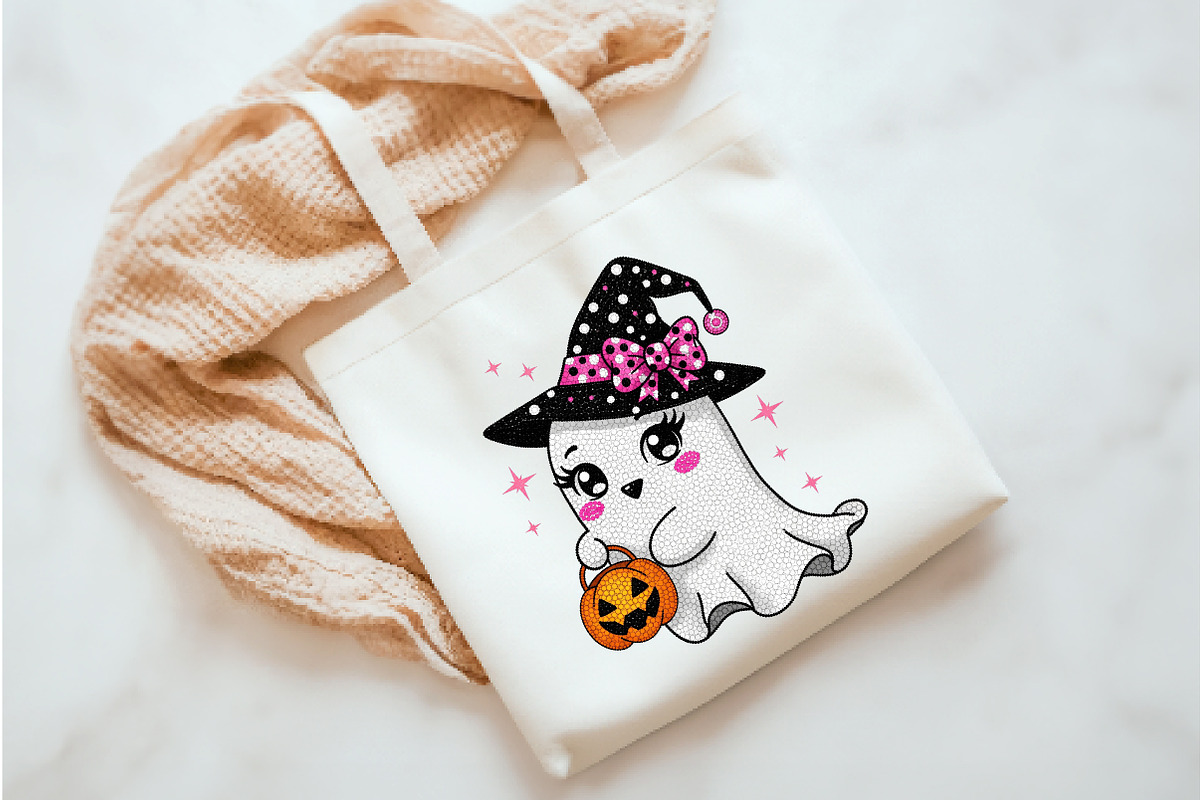 Halloween Ghost PNG, Halloween png, an Illustration by Watercolor design (Photo 3 of 3)