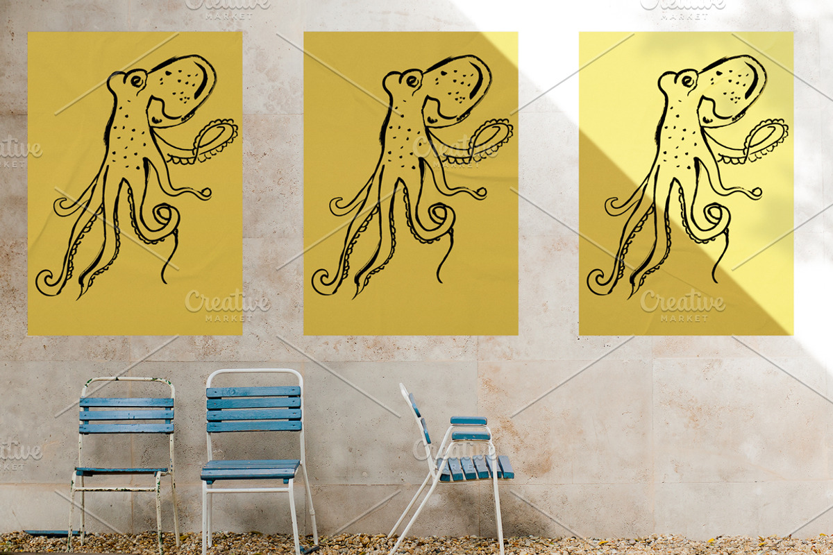 30 sketches with fishes and sea food, a Food Illustration by Anna Violet (Photo 6 of 6)