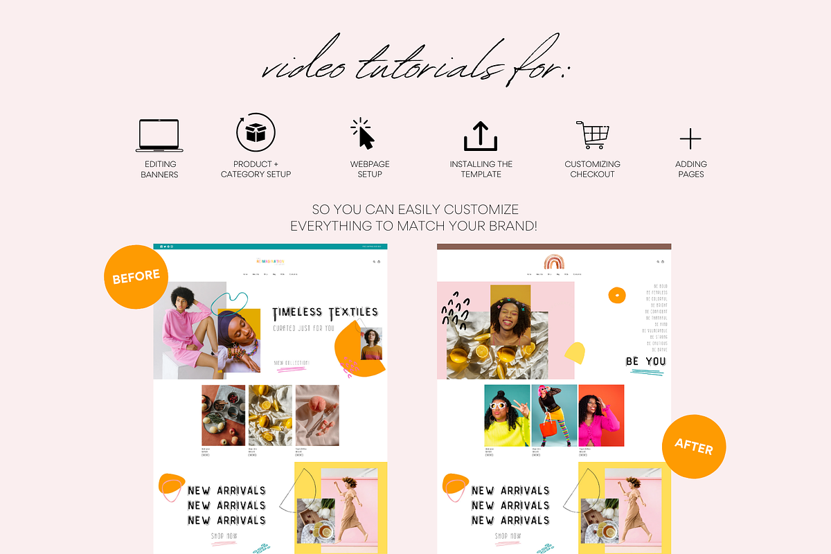 Shopify Theme Bundle | Reimagine, a Templates & Theme by Easy Website Themes (Photo 9 of 10)