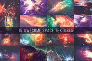 Space 4k p2 – 15 dark space textures, a Texture Graphic by GOODESIGN Inc. (Thumbnail 2 of 2)